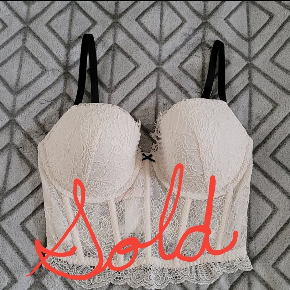 Sexy push up bra corset